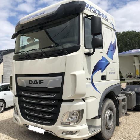 Belettering vrachtwagen