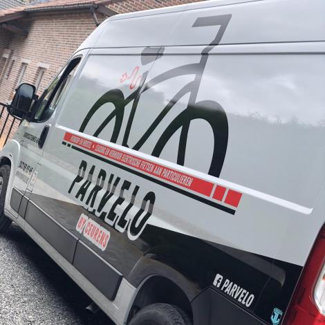 Belettering zijkant
