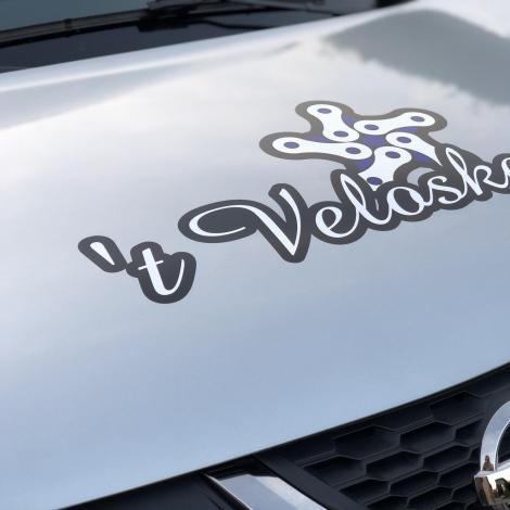 Belettering vooraan