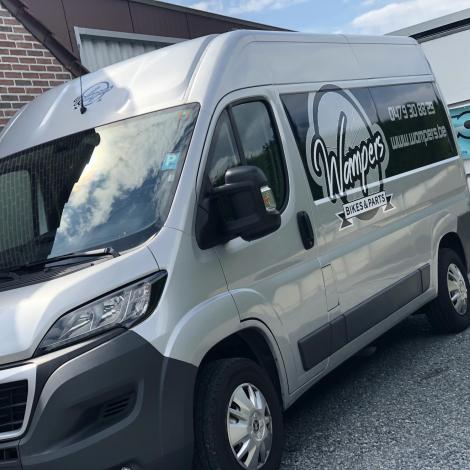 Belettering zijkant