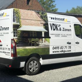 Belettering zijkant 