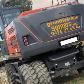 Belettering kraan
